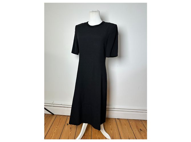 Vintage Givenchy Wollkleid Schwarz - Ansicht 8