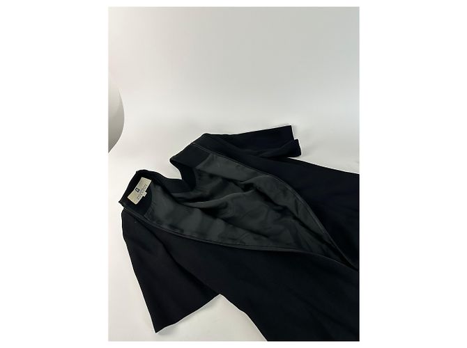 Vintage Givenchy Wollkleid Schwarz - Ansicht 9