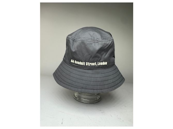 Vintage Vivienne Westwood Bucket Hat Anthrazit - Ansicht 2