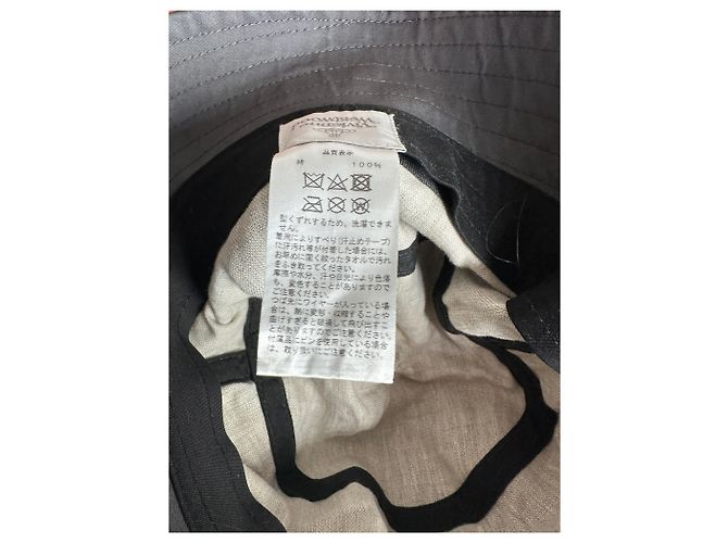 Vintage Vivienne Westwood Bucket Hat Anthrazit - Ansicht 7