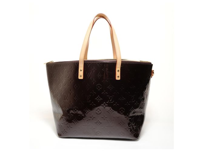 Louis Vuitton Monogram Vernis Bellevue GM Tote Bag Rot - Ansicht 2