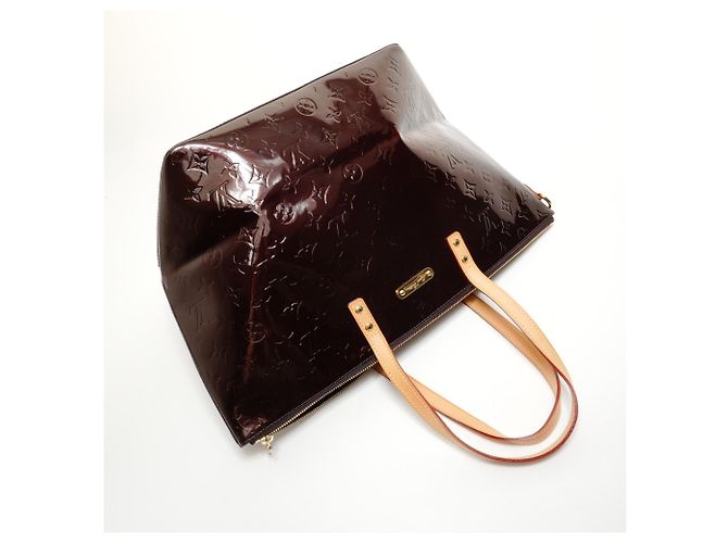 Louis Vuitton Monogram Vernis Bellevue GM Tote Bag Rot - Ansicht 8