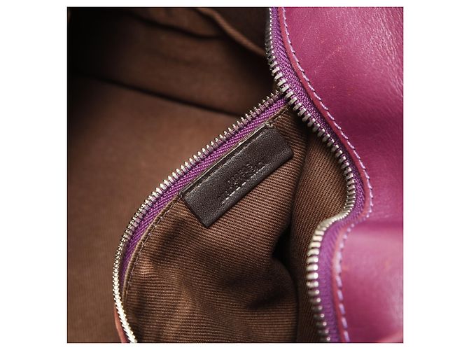 Borsa Loewe Amazona 28 Anagram Porpora - vista 12