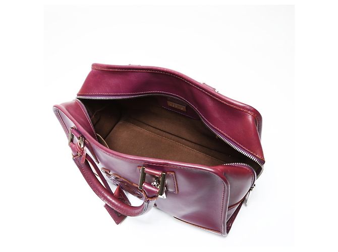 Borsa Loewe Amazona 28 Anagram Porpora - vista 13