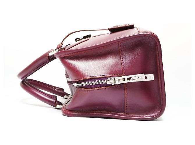 Borsa Loewe Amazona 28 Anagram Porpora - vista 4