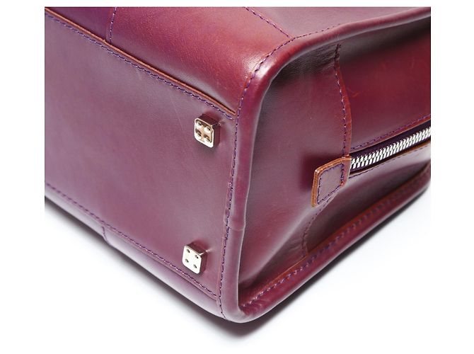 Borsa Loewe Amazona 28 Anagram Porpora - vista 7