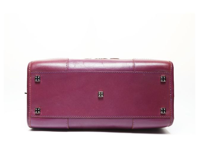 Borsa Loewe Amazona 28 Anagram Porpora - vista 8