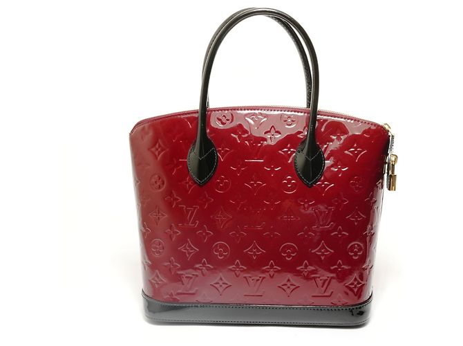 Borsa Lockit PM Monogram Vernis Louis Vuitton Rosso - vista 2