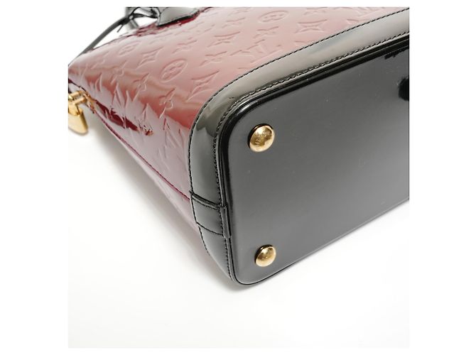 Borsa Lockit PM Monogram Vernis Louis Vuitton Rosso - vista 5