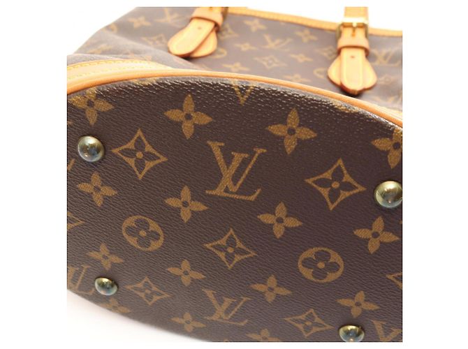 Borsa Bucket PM Louis Vuitton Marrone - vista 11