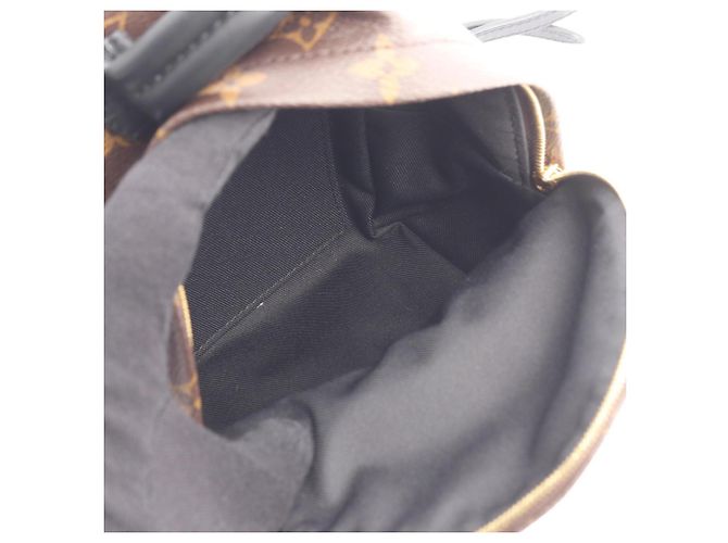 Zaino/borsa Palm Springs Mini di Louis Vuitton Marrone Nero - vista 3