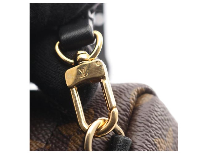 Zaino/borsa Palm Springs Mini di Louis Vuitton Marrone Nero - vista 7