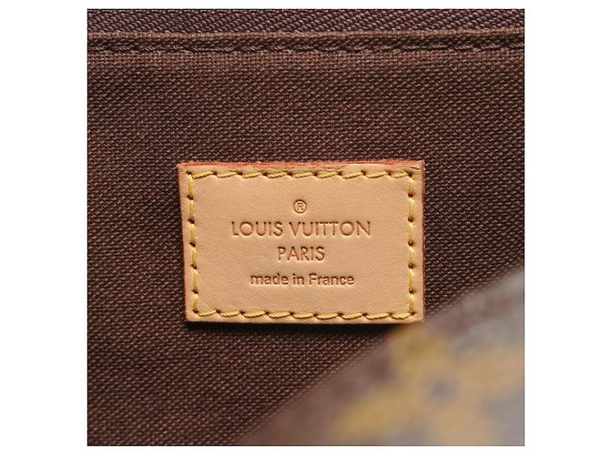 Louis Vuitton Monogram Menilmontant MM Schultertasche Braun - Ansicht 9