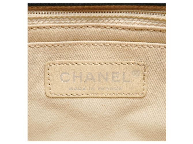 Borsa a spalla in tela matelassé Chanel Nero - vista 9