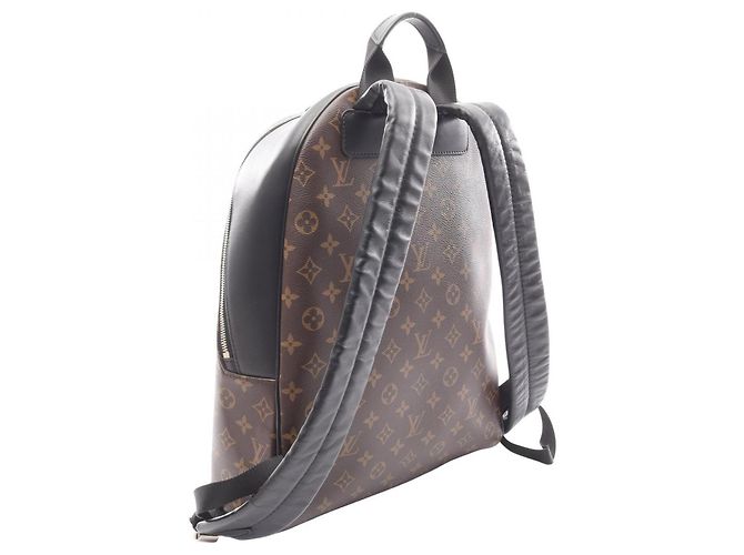 Sac à dos/sac à main Louis Vuitton Josh NV Marron Noir - vue 2