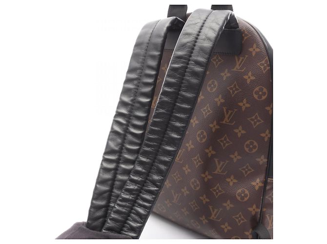 Sac à dos/sac à main Louis Vuitton Josh NV Marron Noir - vue 7