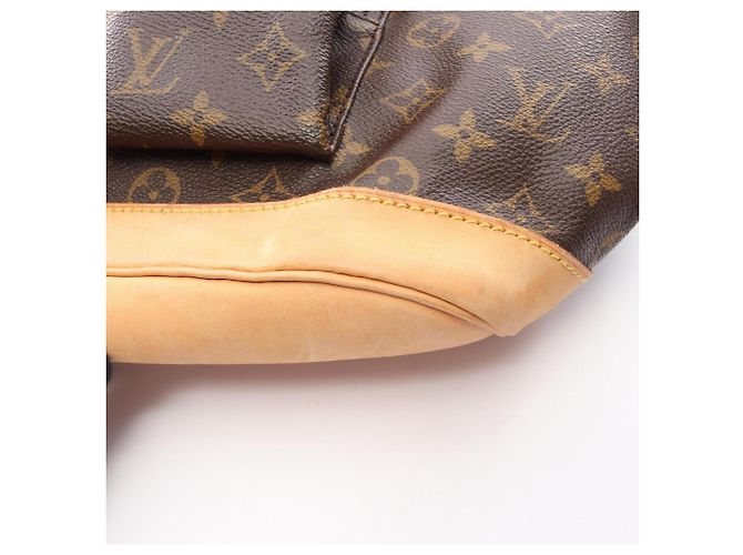 Zaino/borsa Montsouris GM di Louis Vuitton Marrone - vista 11