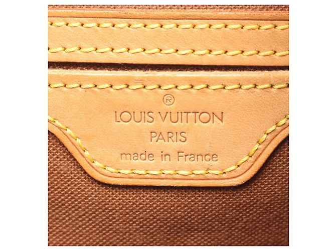 Zaino/borsa Montsouris GM di Louis Vuitton Marrone - vista 4