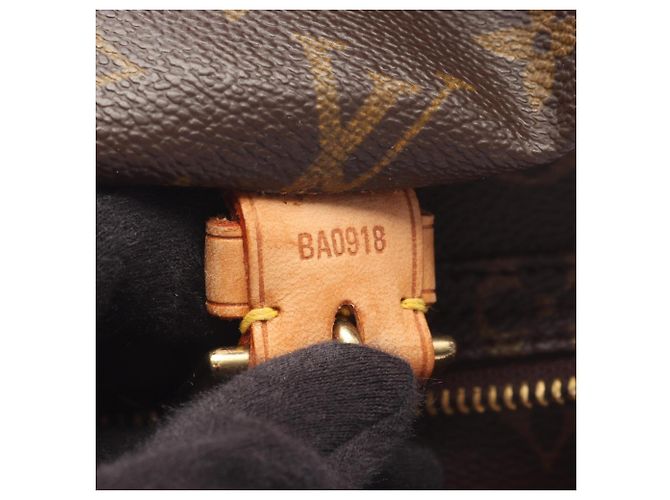 Zaino/borsa Montsouris GM di Louis Vuitton Marrone - vista 5