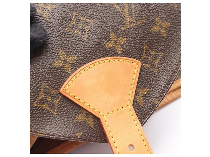 Zaino/borsa Montsouris GM di Louis Vuitton Marrone - vista 7