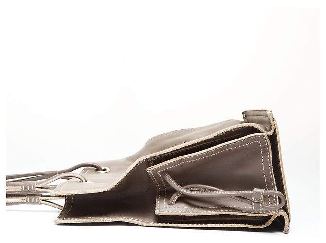 Loewe Anagram Leder Tote Bag Braun - Ansicht 3