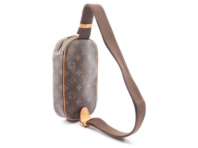 Borsa a vita Pochette Gange Louis Vuitton Marrone - vista 2