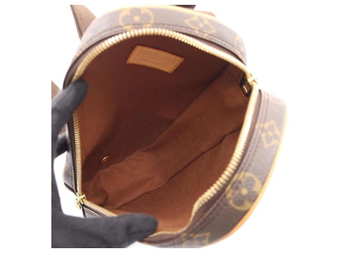 Borsa a vita Pochette Gange Louis Vuitton Marrone - vista 3