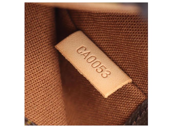 Borsa a vita Pochette Gange Louis Vuitton Marrone - vista 5