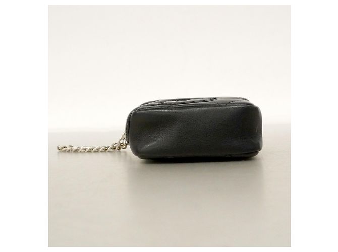 Chanel Cambon Lambskin Cigarette Case Black - view 3