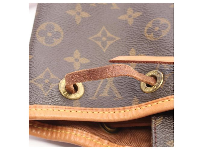 Zaino/Borsa Montsouris MM Louis Vuitton Marrone - vista 9