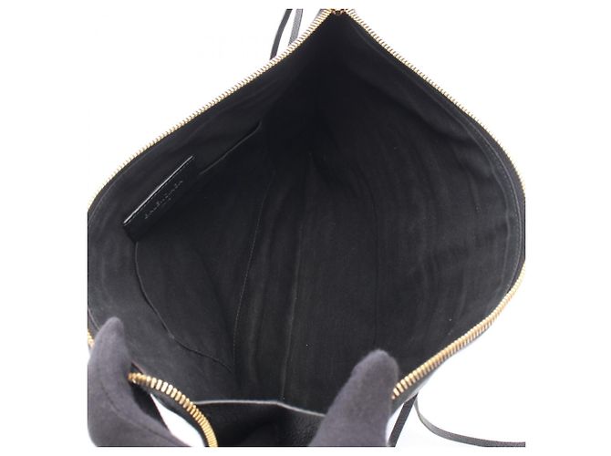 Everyday Borsa Second Classica con Bordo Metallico Balenciaga Nero - vista 3