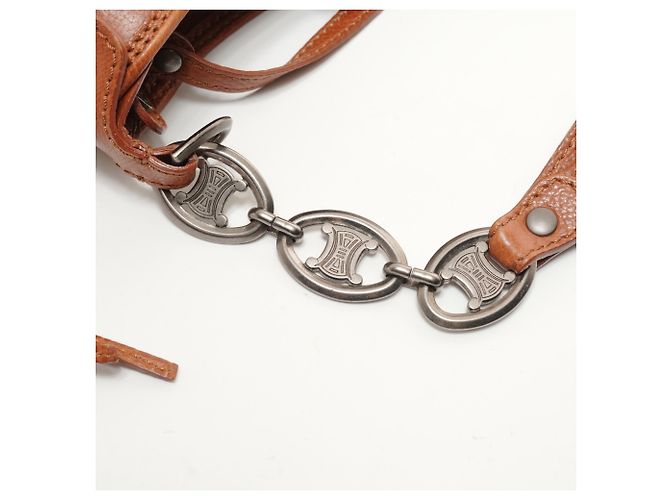 Céline Celine Triomphe Boogie Schultertasche Braun - Ansicht 13