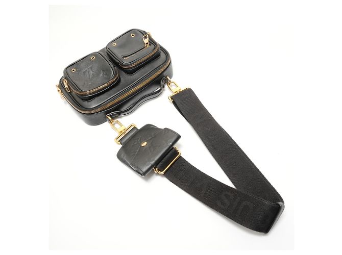 Borsa a tracolla utilitaria Louis Vuitton Nero - vista 8