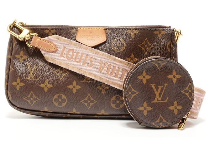 Bolsa de Ombro Monogram Multi Pochette Quessoir Louis Vuitton Marrom - vista 2