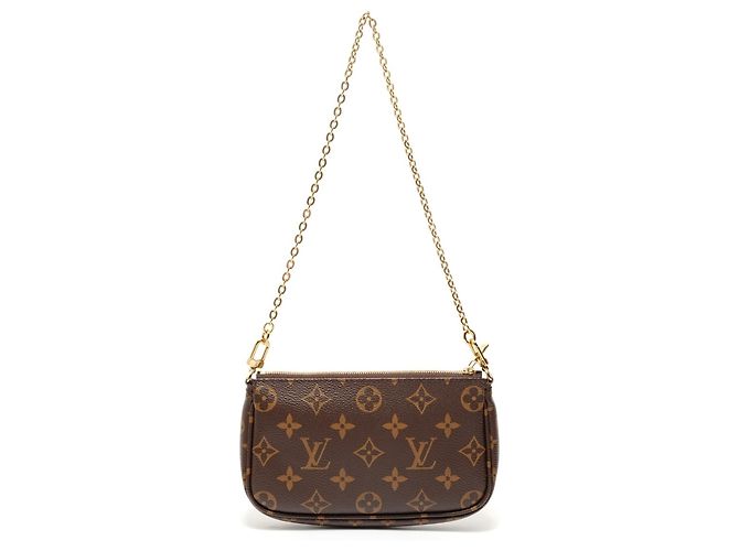 Bolsa de Ombro Monogram Multi Pochette Quessoir Louis Vuitton Marrom - vista 5