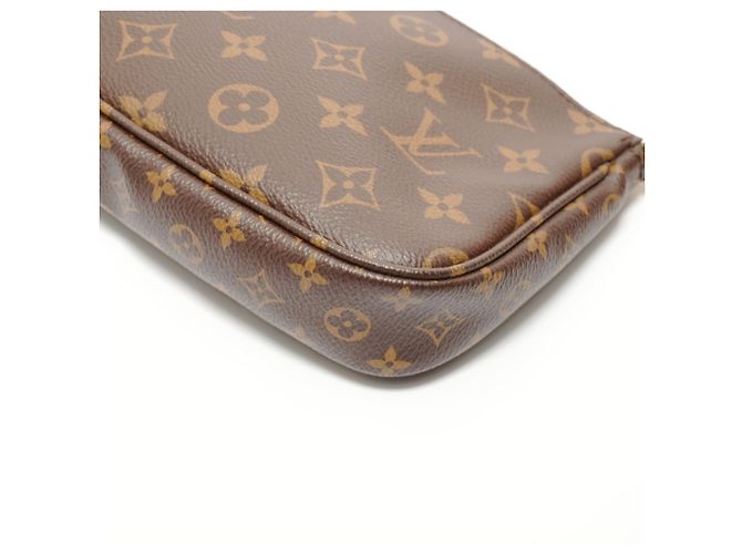 Bolsa de Ombro Monogram Multi Pochette Quessoir Louis Vuitton Marrom - vista 9