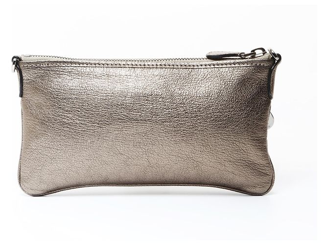 Borsa a Spalla in Pelle Dorata Loewe D'oro - vista 2