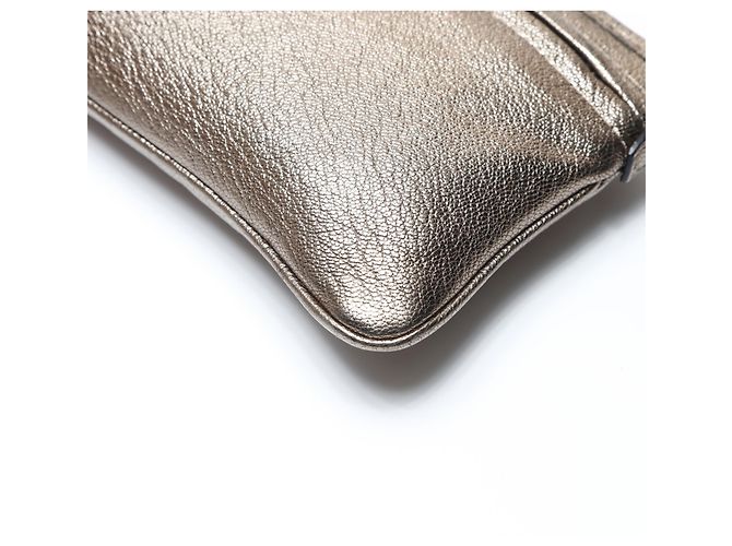 Borsa a Spalla in Pelle Dorata Loewe D'oro - vista 6