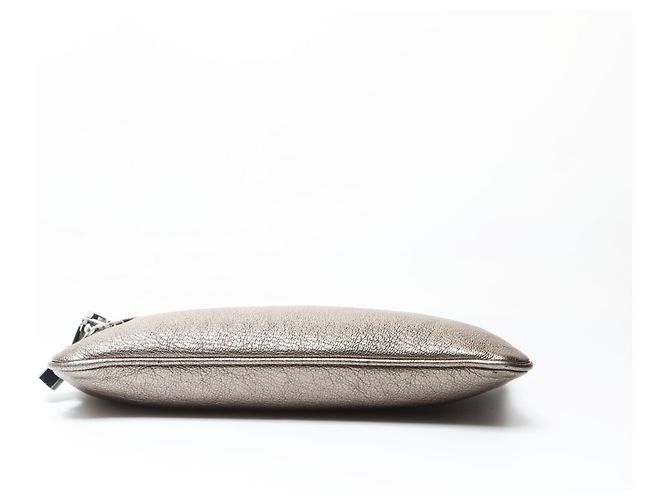 Borsa a Spalla in Pelle Dorata Loewe D'oro - vista 7