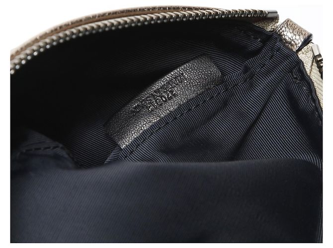 Borsa a Spalla in Pelle Dorata Loewe D'oro - vista 9