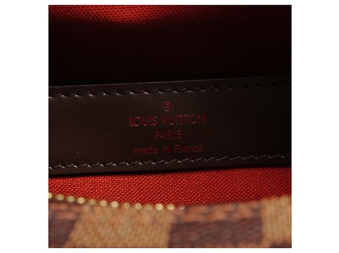 Borsa a Spalla Damier Naviglio Louis Vuitton Marrone - vista 9