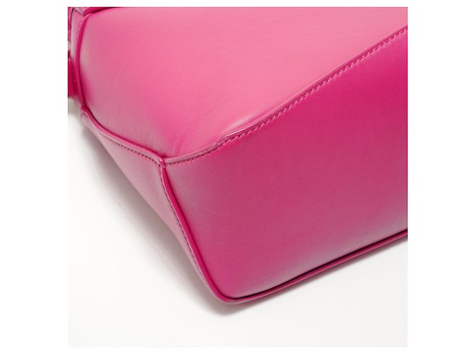 Borsa a spalla in pelle Loewe Puzzle Edge 2-in-1 in rosa - vista 5