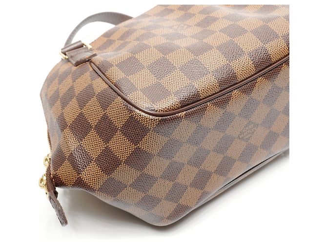 Borsa Louis Vuitton Damier Belem PM Marrone - vista 5