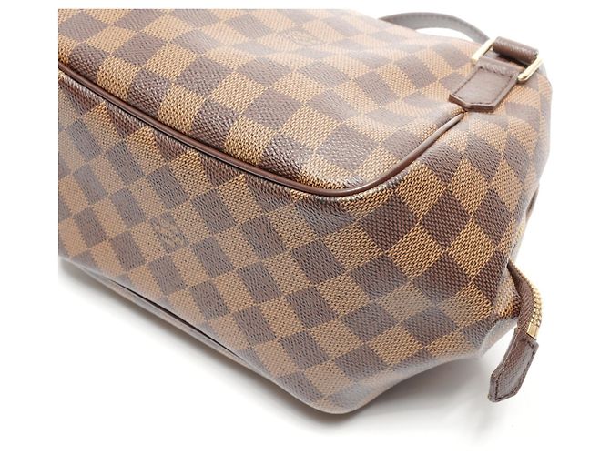 Borsa Louis Vuitton Damier Belem PM Marrone - vista 6