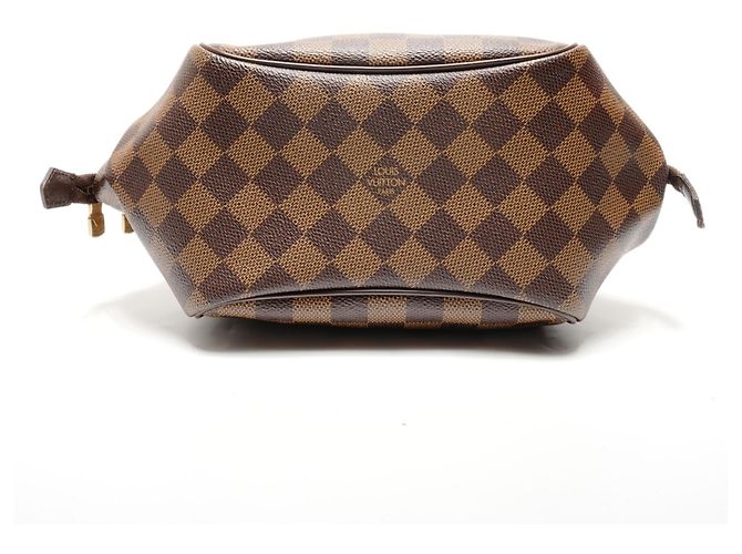 Borsa Louis Vuitton Damier Belem PM Marrone - vista 7