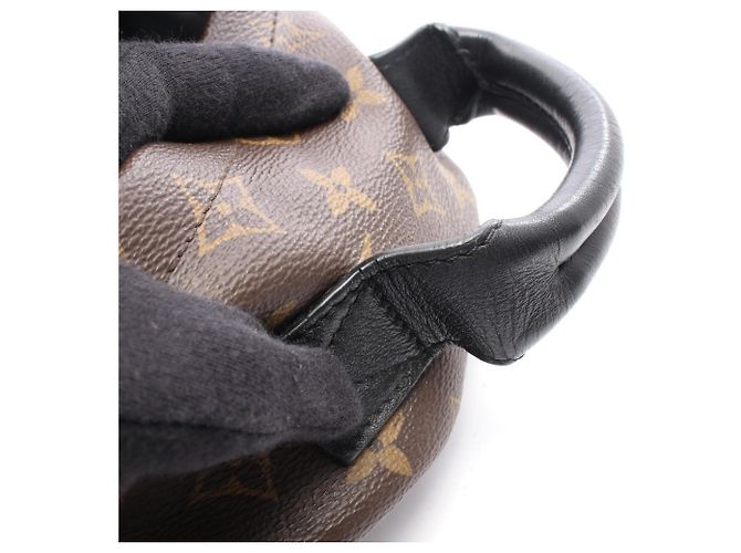Mochila/bolso Palm Springs PM de Louis Vuitton Castaño Negro - vista 8