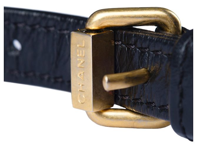 Mademoiselle Schwarze gesteppte Leder-Gürteltasche Chanel Reissue 2.55 - Ansicht 9