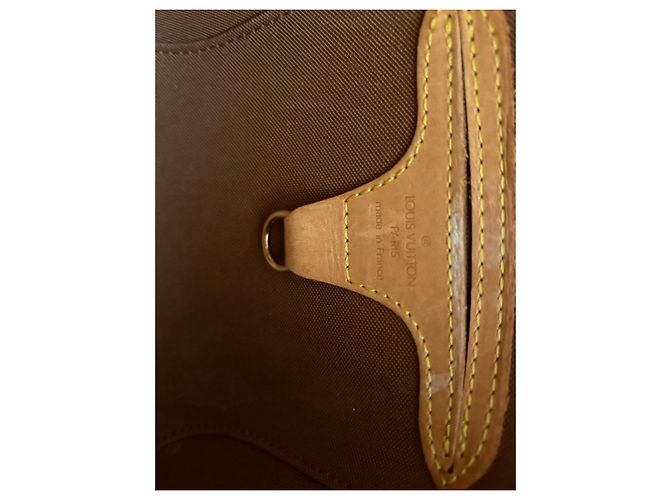 Borsa Louis Vuitton Ellipse in tela Monogram Marrone - vista 10