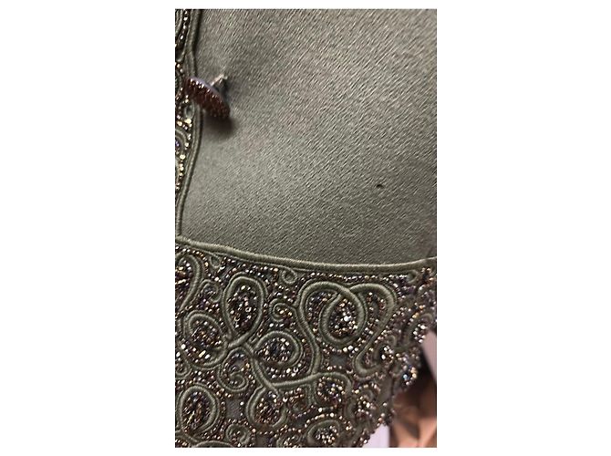 Giacca Oscar de la Renta decorata con perle Verde - vista 14