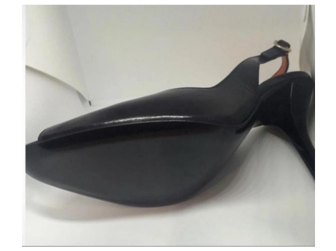 Schwarze Leder-High-Heels VICINI - Ansicht 7